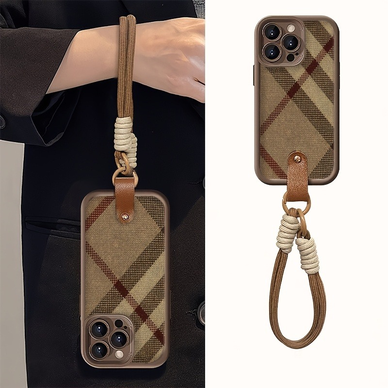 Brown Stripes Lanyard Strap Ro - Samsung Galaxy S24 review and price